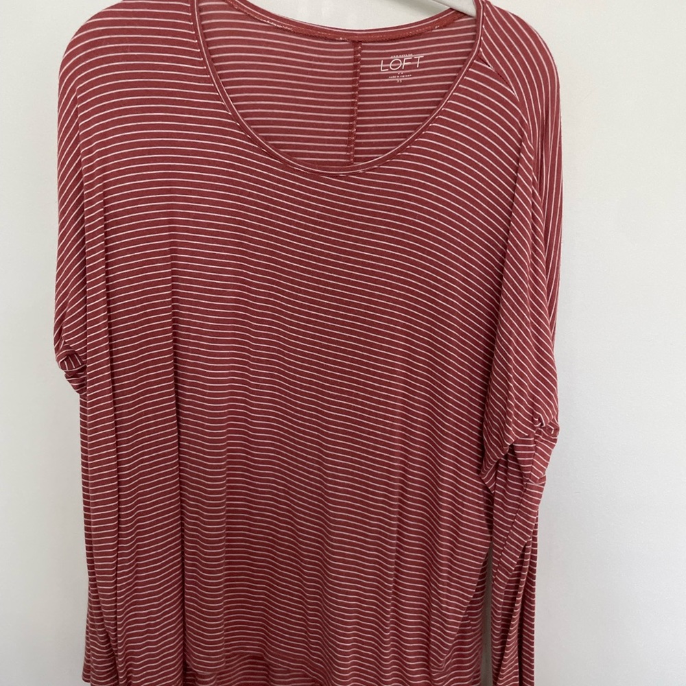 striped long sleeved tee
